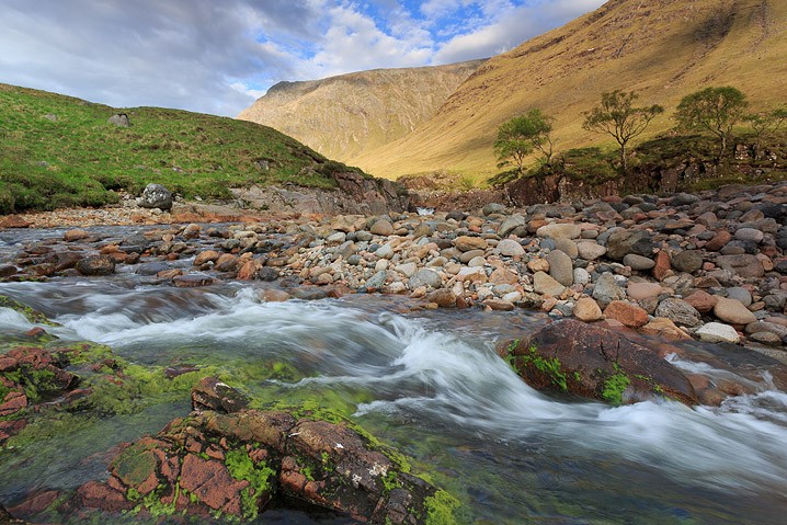 Landschaft River Etive